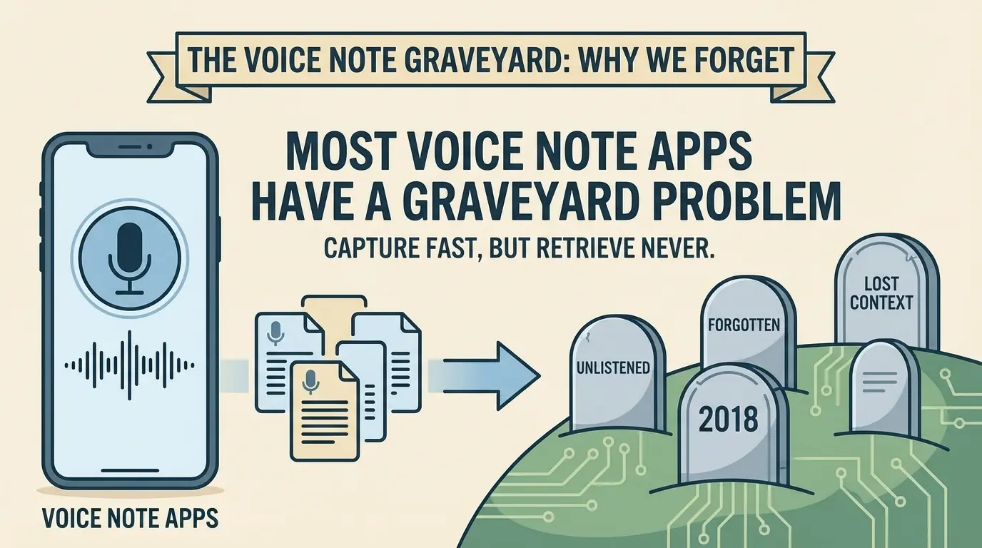 Most Voice Note Apps Have a Graveyard Problem — Chronicle
